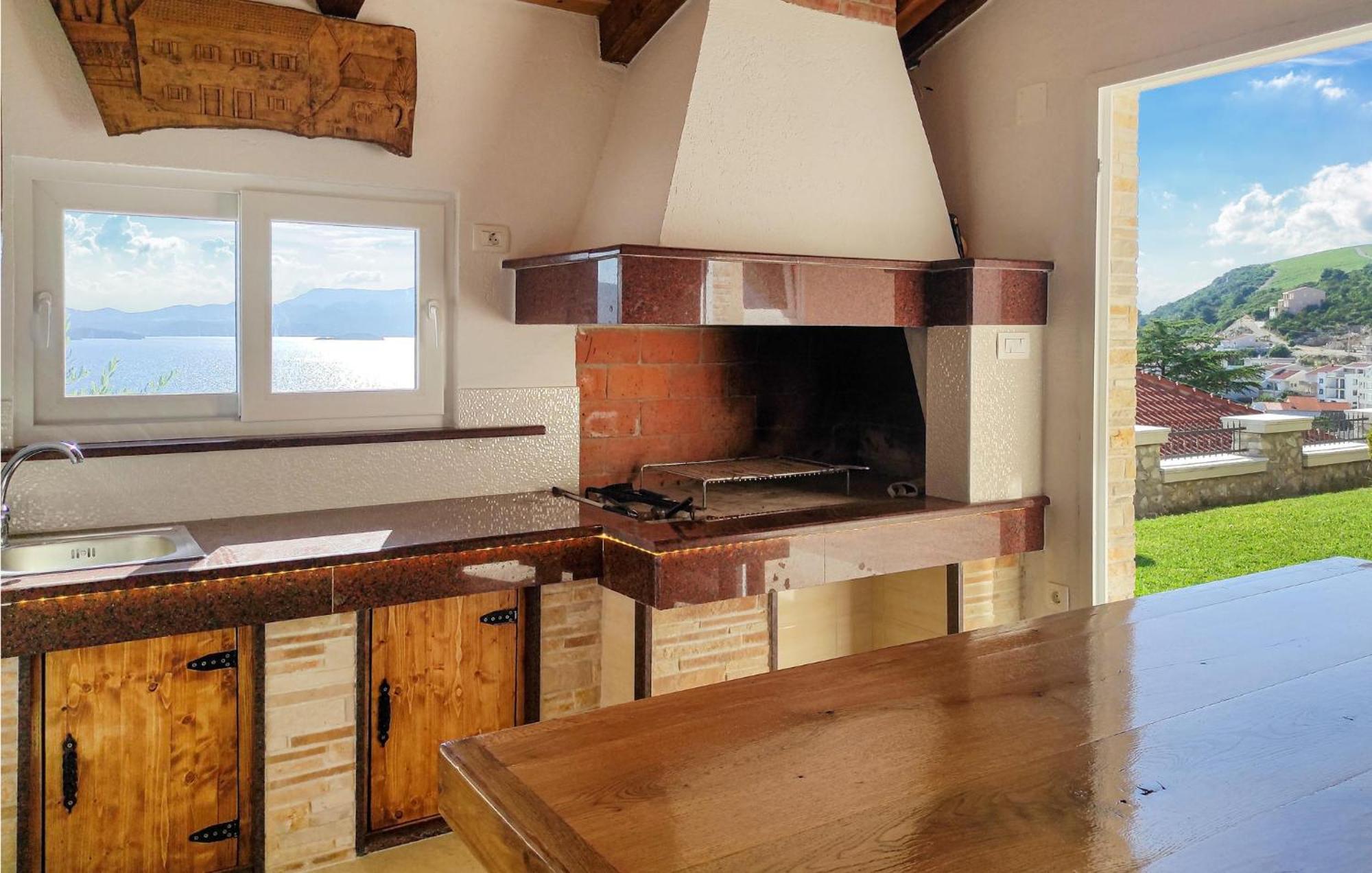 Lovely Apartment In Komarna With House Sea View Klek Kültér fotó