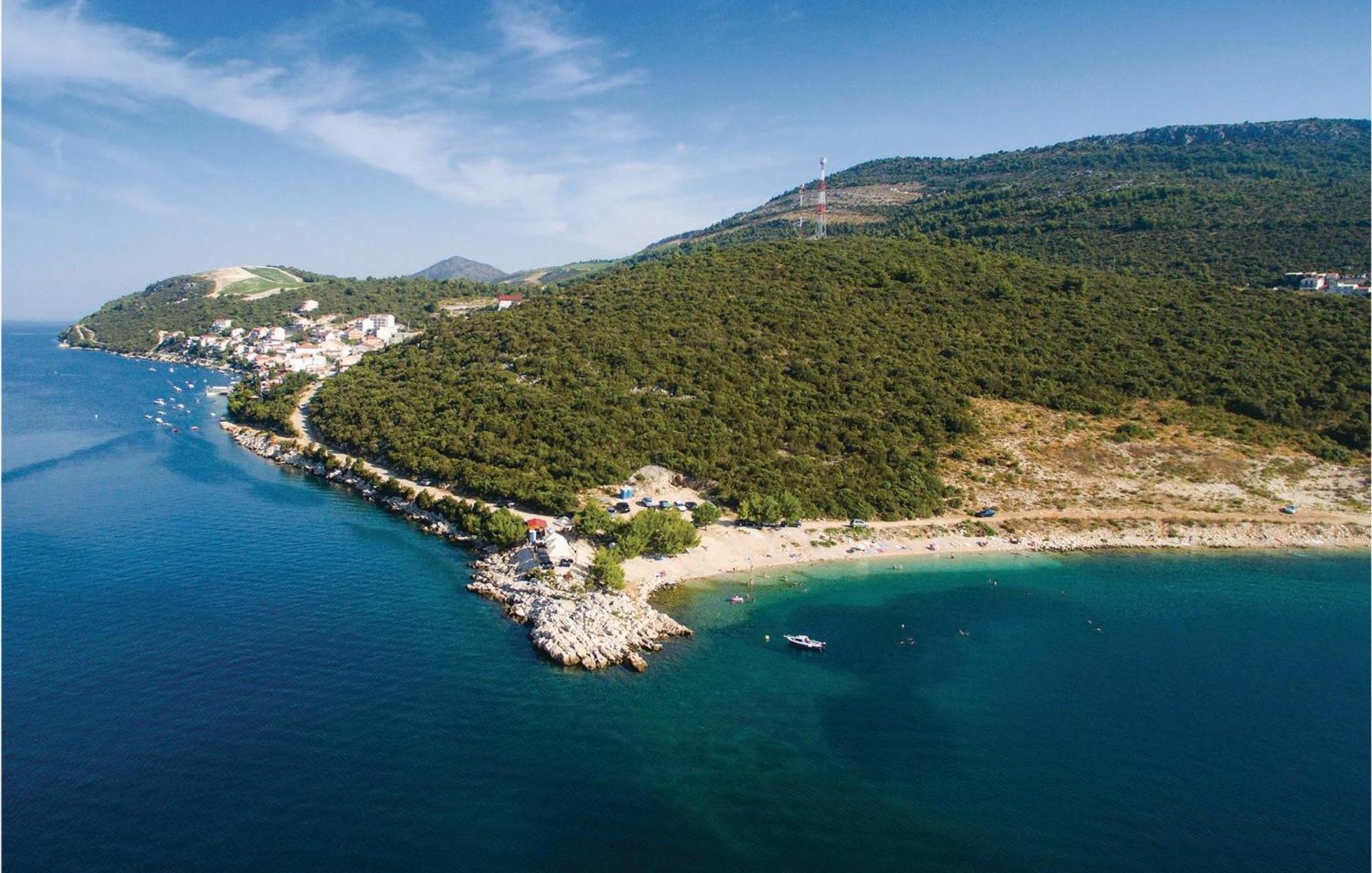Lovely Apartment In Komarna With House Sea View Klek Kültér fotó